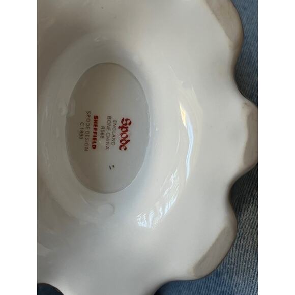 SPODE - Sheffield Gravy Boat & Underplate - Bone China - R568 - Picture 5 of 5